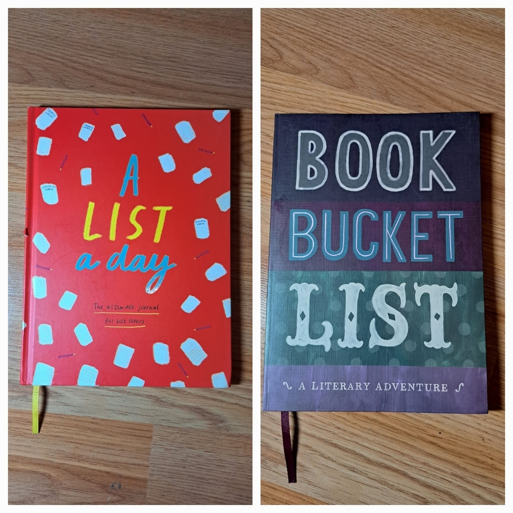 A List a Day and Book Bucket List Journals